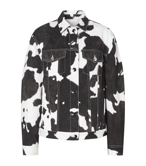 burberry cow print jacket